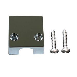 Alarmtech DL H14 Mounting Plate with Locking Grooves for Door Loop, Silver